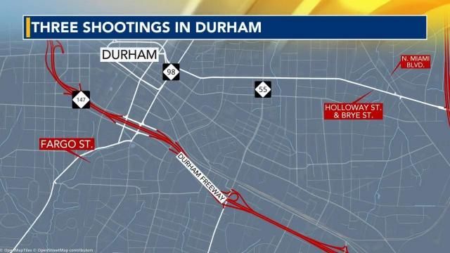 Two dead, 3 others injured in separate Durham shootings that happened ...
