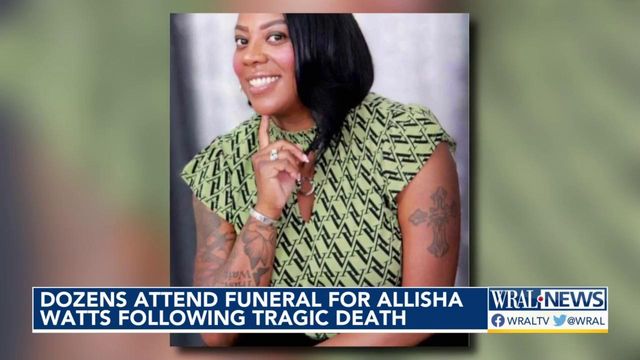 Funeral for Allisha Watts is Sunday afternoon