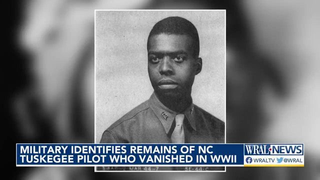 Military identifies remains of NC Tuskegee pilot who vanished in WWII