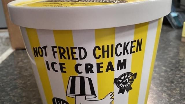 Not Fried Chicken Ice Cream not on store shelves after recall
