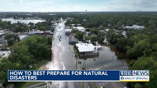 How to best prepare for natural disasters 