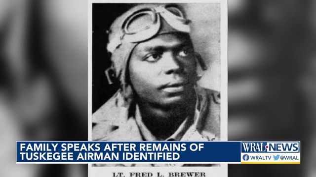 Identification of fallen Tuskegee Airman connects cousins in NC
