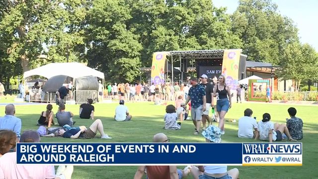 Big weekend of events in and around Raleigh 