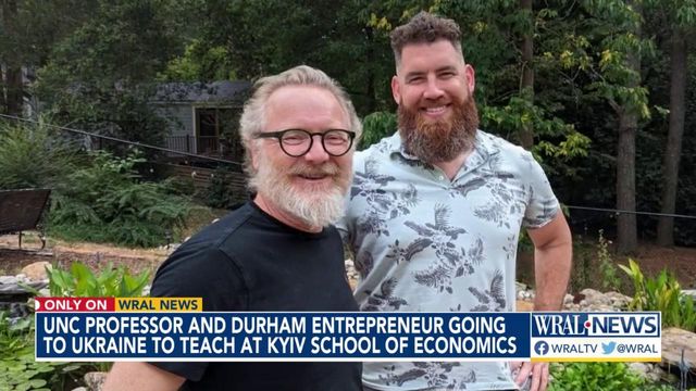 UNC professor and Durham entrepreneur going to Ukraine to teach at Kyiv school of economics
