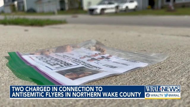 Two suspects charged in connection to antisemtic flyers