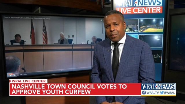 Nashville Town Council votes to approve youth curfew