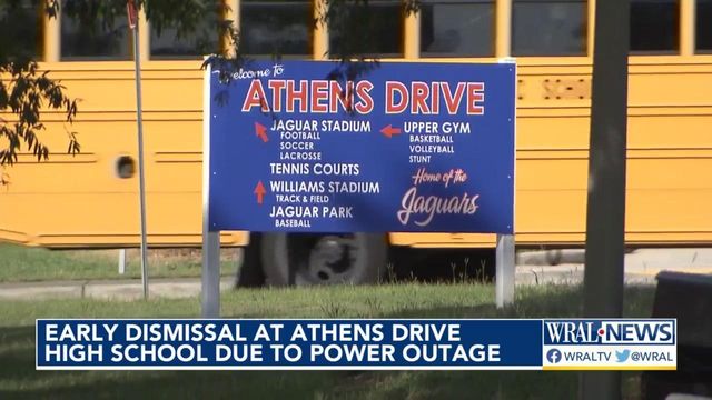 Early dismissal keeps students waiting outside Athens Drive