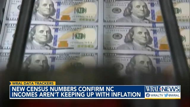 New Census numbers confirm NC incomes aren't keeping up with inflation