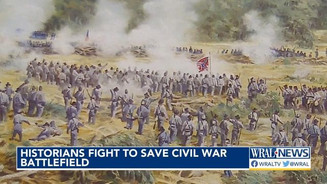 Historians fight to save civil war battleground 