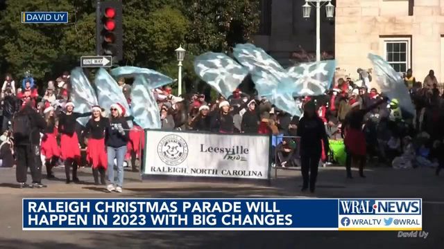 Raleigh Christmas parade will happen in 2023 with big changes