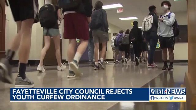 Fayetteville youth curfew rejected by city council