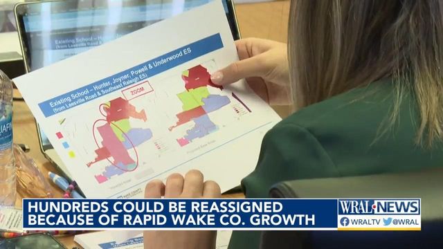 Hundreds could be reassigned because of rapid Wake County growth 