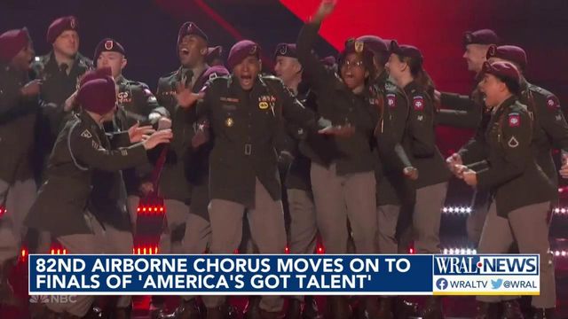  82nd Airborne chorus moves on to finals of 'America's Got Talent'