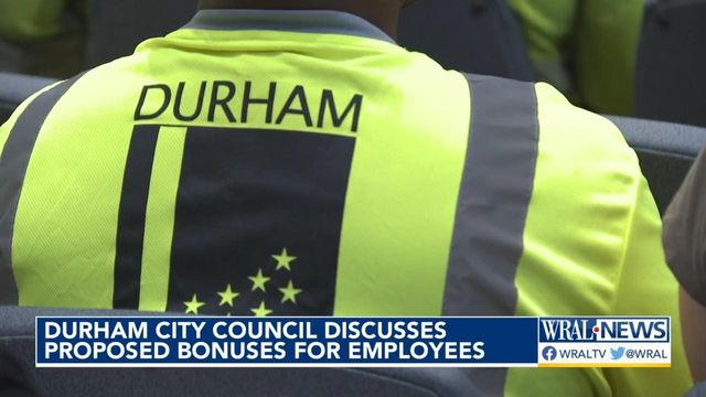 Durham City Council discusses proposed bonuses for employees  