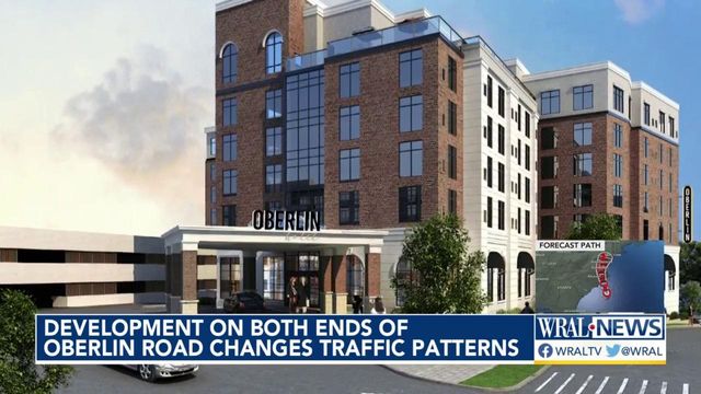 Development bookends Raleigh's Oberlin Road