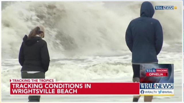 Tracking conditions in Wrightsville Beach