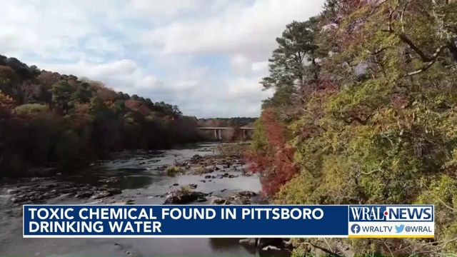 Toxic chemical found in Pittsboro drinking water