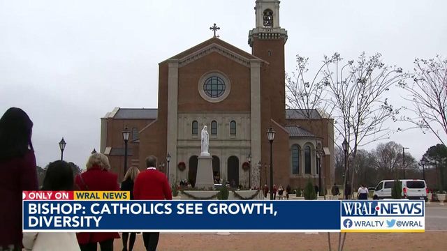Catholics see growth and diversity, bishop says