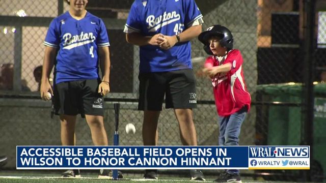 Baseball field opens honoring victim of gun violence  