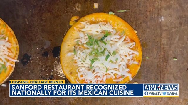 Sanford restaurant recognized nationally for its Mexican cuisine