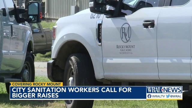 Rocky Mount sanitation workers asking for pay bump