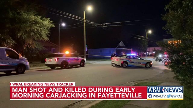 Man killed during carjacking in Fayetteville