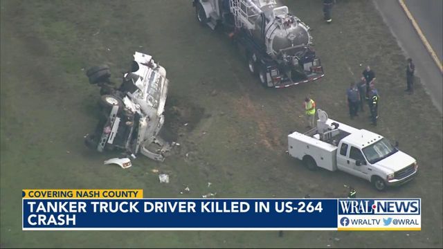 Tanker truck driver killed in US-264 crash 