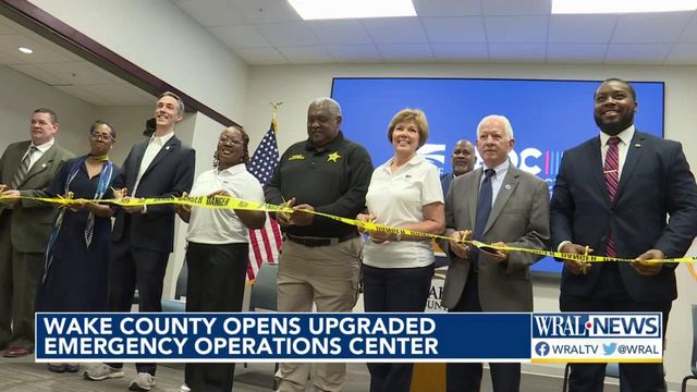 Wake County opens upgraded emergency operations center