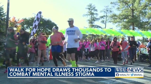 Walk for Hope draws thousands to combat mental illness stigma