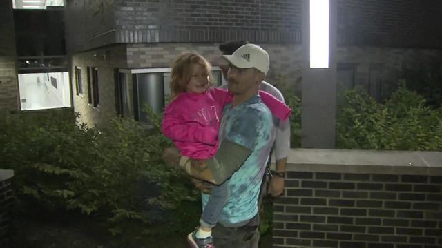 WRAL speaks to man surrendering to police after abducting 4-year-old daughter