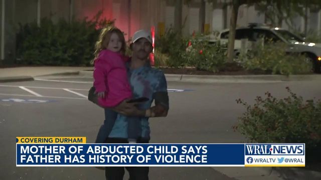 Mother of abducted child says father has history of violence  