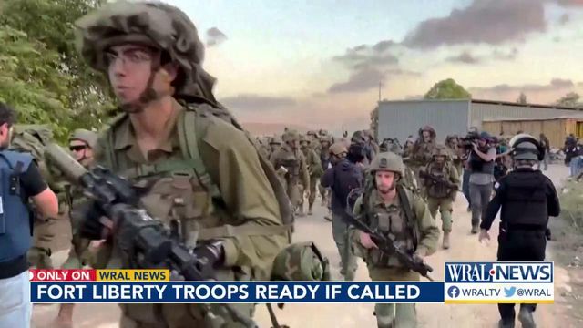Fort Liberty troops are ready if called for Israel-Hamas war, retired general says