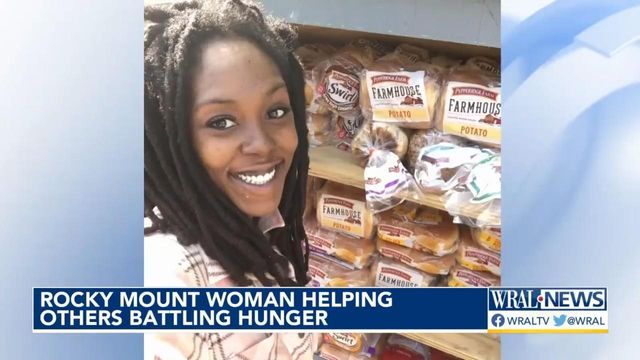 Rocky Mount woman helping others battling hunger 