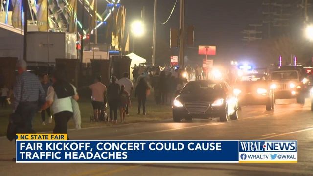 Fair kickoff, concert could cause traffic headaches 