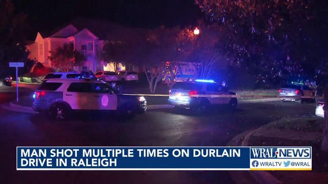 Man shot multiple times in Raleigh neighborhood 