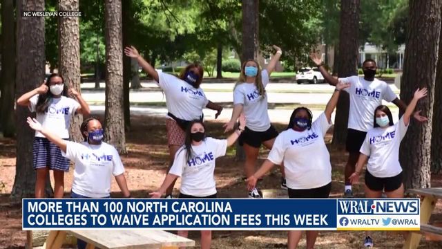 This week only: Over 100 colleges across NC waive application fees