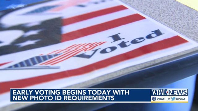 Early voting begins Thursday with new photo ID requirements