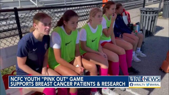 NCFC Youth's 'Pink Out' game raises money for breast cancer research