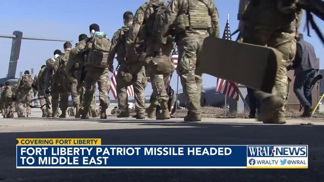 Fort Liberty Patriot Missile headed to Middle East