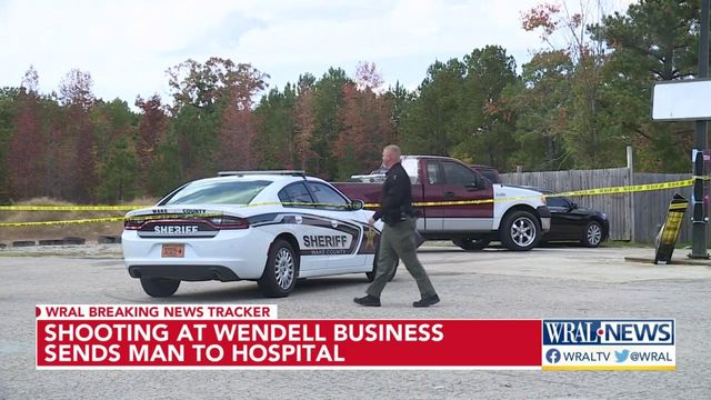 Shooting at Wendell business sends man to hospital