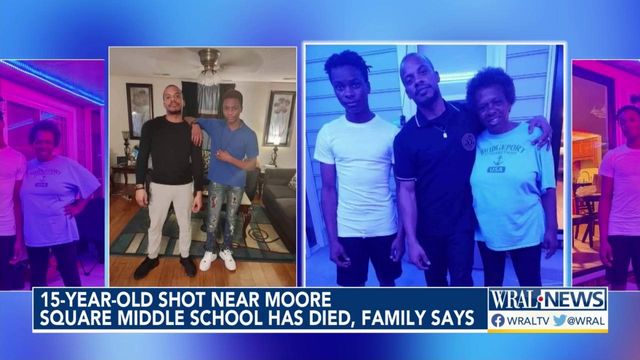 15-year-old shot near Moore Square Middle has died, family says