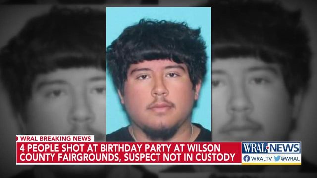 4 people shot at birthday party at Wilson County Fairgrounds; suspect not in custody