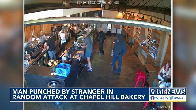Man attacked in bakery on Franklin Street, police searching for suspect