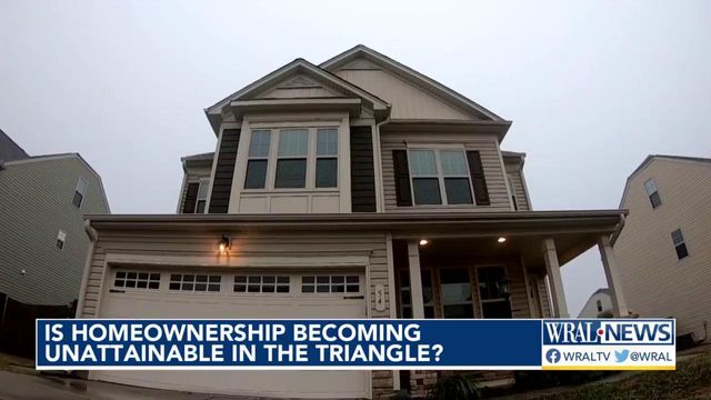 Is homeownership becoming unattainable in the Triangle?