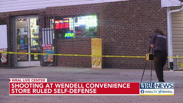 Shooting at Wendell convenience store rule self defense