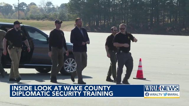 Inside look at Wake County diplomatic security training