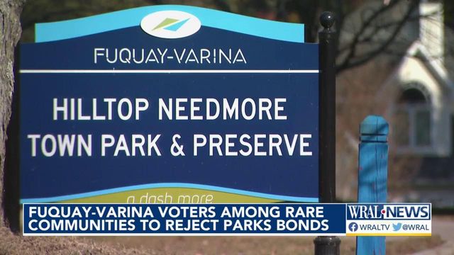 Fuquay-Varina voters among rare communities to reject parks bonds   