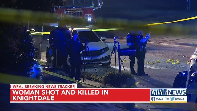 Woman shot and killed in Knightdale  