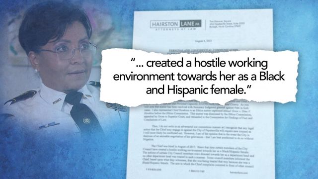 Former Fayetteville police chief: Hostile workplace cost her a job