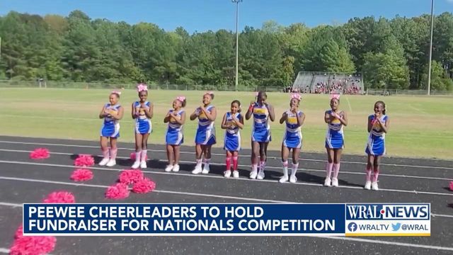 Fayetteville pee-wee cheerleaders holding fundraiser to go to national competition
